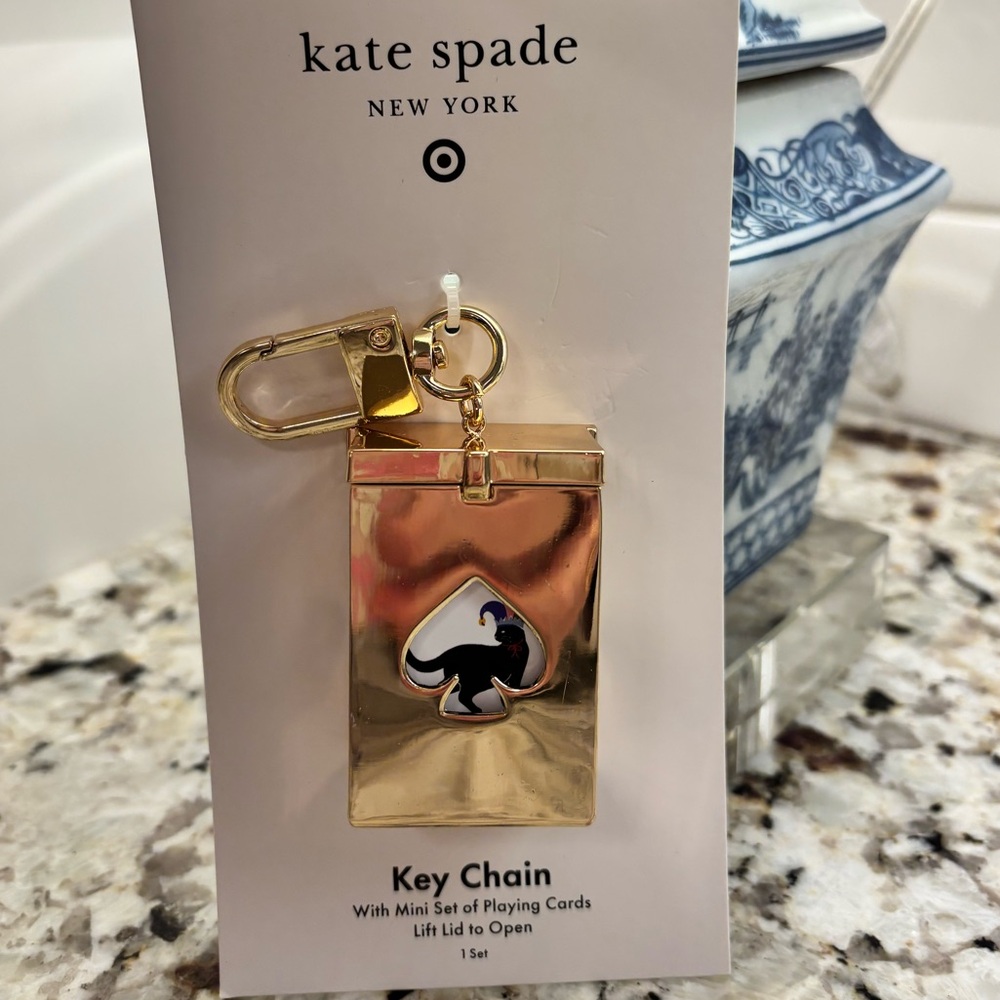 Kate Spade New York x Target Mini Deck of Cards Bag Charm/Keychain